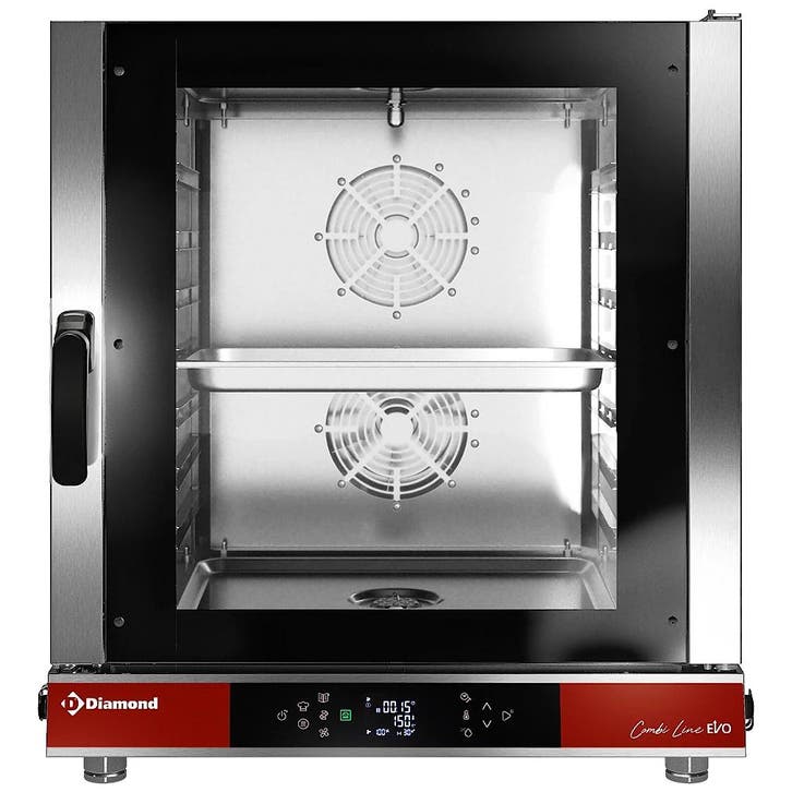 Hetelucht-/Stoomoven | COMBI LINE EVO | 7 Niveaus (1/1 GN), Articles professionnels, Horeca | Équipement de cuisine, Envoi