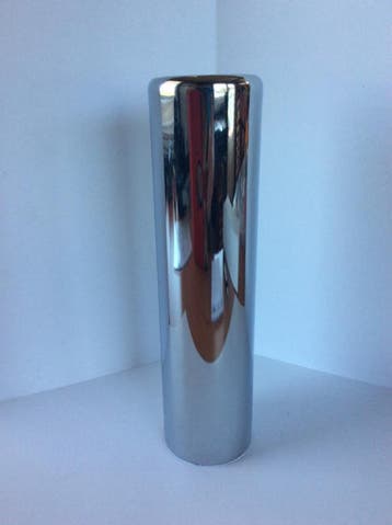 Chrome ronde eindstuk 2 inch, Ophalen of Verzenden