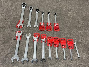 Veiling - TengTools ringratel- en dubbele steeksleutelset 15