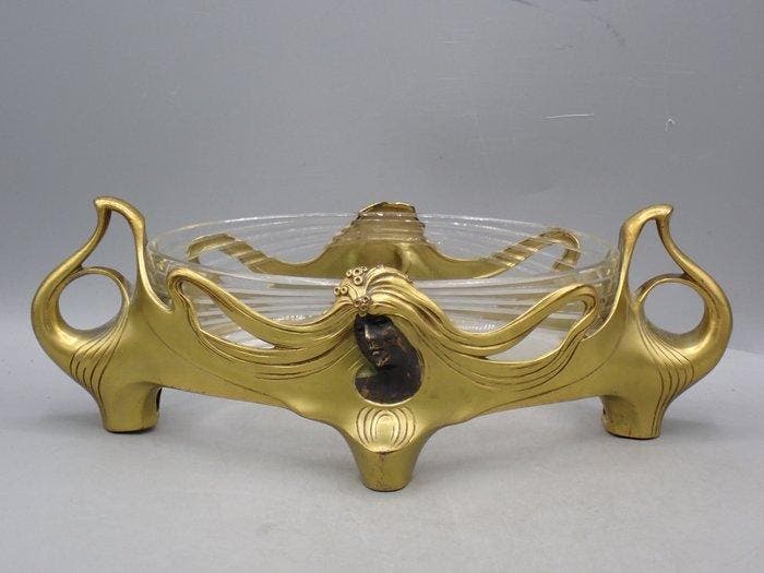 Orivit - Jardinière - Régule, Antiquités & Art, Art | Objets design