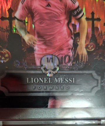 Wild Card Haunted Hits Monster Hunt Lionel Messi HHC-LM One, Nieuw