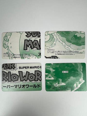 Top Sun Super Mario Card - 4 Card, Nieuw