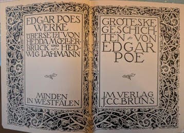 Edgar Allan Poe - Edgar Poes Werke - 1912