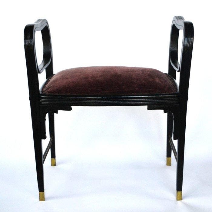 J. & J. Kohn, Vienna - Otto Wagner (1841 – 1918) - Kruk -, Antiek en Kunst, Antiek | Meubels | Stoelen en Sofa's