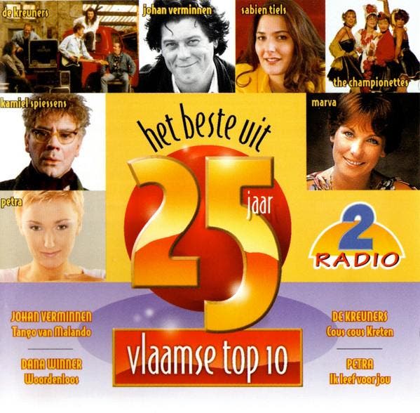 Various - Het Beste Uit 25 Jaar Vlaamse Top 10, Cd's en Dvd's, Cd's | Pop, Gebruikt, Verzenden
