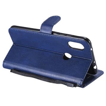 Xiaomi Redmi 9A Leren Flip Case Portefeuille - PU Leer, Verzenden