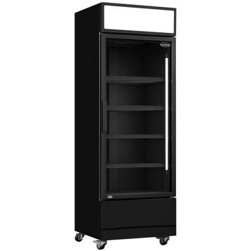 Drankenkoeling | 374L | Zwart | +1°C/+10°C | Geforceerd |, Verzenden, Nieuw in verpakking