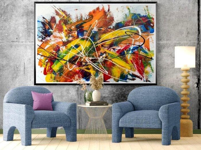 Luc Mora - Lyrical Fury - XXL, Antiek en Kunst, Kunst | Designobjecten