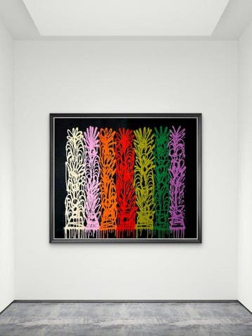 Nuno Barbedo (1983) - Family affair (XL Size Painting)