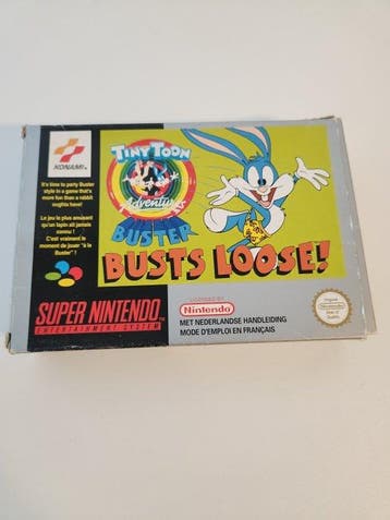 Nintendo - Snes - Tiny Toons, Dracula & Syndicate Boxed -, Nieuw