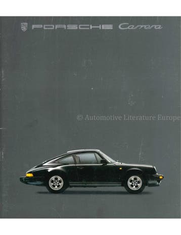 1985 PORSCHE 911 CARRERA / TURBO BROCHURE DUITS, Nieuw