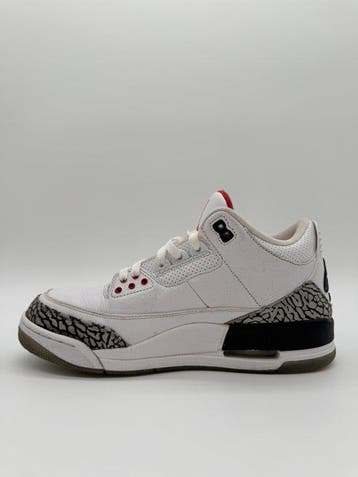 Nike - Jordan 3 Retro Free Throw Line White Cement -, Nieuw