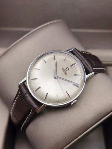 Omega - Classic Dress Watch Naturel Patina Dial Automatic -, Nieuw