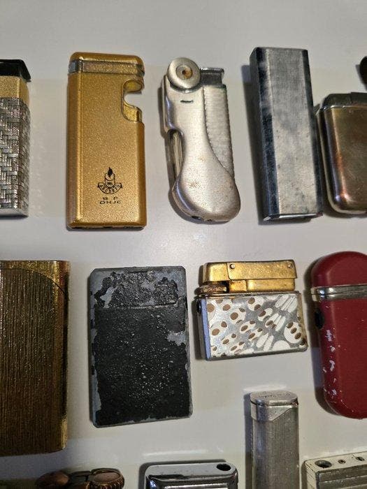 Honda - Zonder minimumprijs - Zakaansteker - Legering,, Verzamelen, Rookartikelen, Aanstekers en Luciferdoosjes