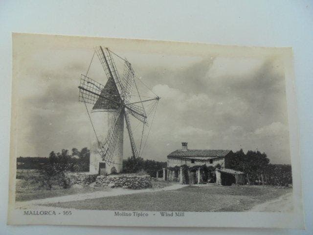 Windmolens en watermolens - Ansichtkaart (50) - 1900-1980, Collections, Cartes postales | Étranger