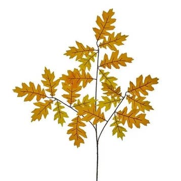 Eikenblad tak Geel/Oranje 68 cm per stuk, Nieuw
