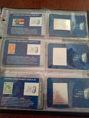 Nederland - Nederland: Collectie Zilveren Onze Oranjes, Gestempeld