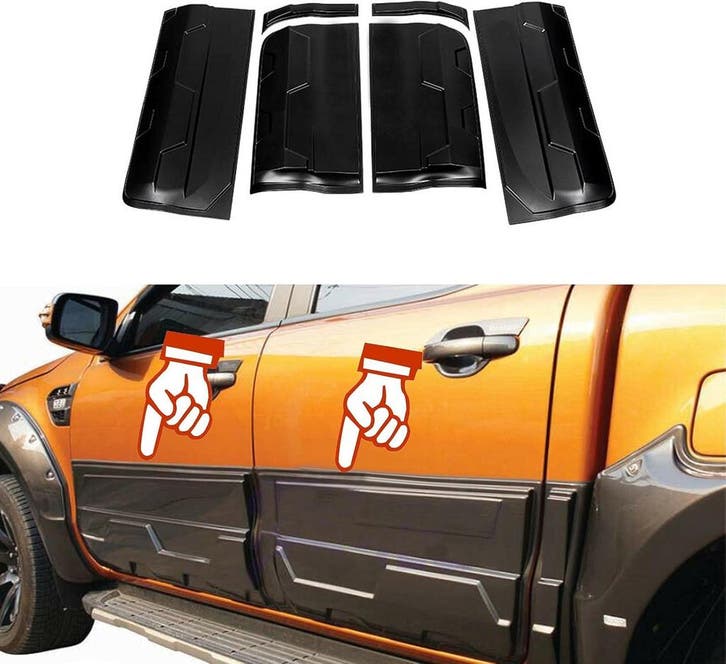 Ford Ranger Zijstrips | Retour Deal | 48% Korting NU!, Autos : Divers, Accessoires de voiture, Envoi