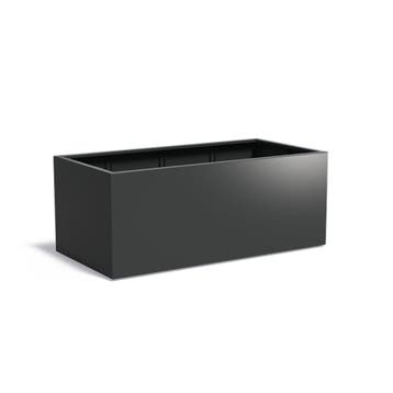 Aluminium plantenbak 200x100x80cm - Met bodem, 100 cm of meer, Nieuw, Metaal, 60 cm of meer
