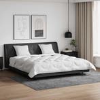 vidaXL Deken Set met kussen 3 pcs Wit Microfiber en Donsveer, Huis en Inrichting, Verzenden, Nieuw