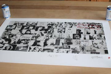 De Rolling Stones - Exile on Main Street - Lithografie -, Nieuw in verpakking