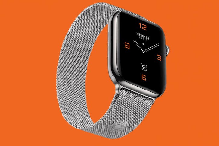 Apple Watch Series 5 40mm HERMES Stainless Steel Milanese..., Télécoms, Téléphonie mobile | Apple iPhone, Enlèvement ou Envoi