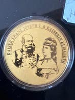 wereld. 1000 Jahre Österreich Kaiser und Kaiserin 1/200 Oz