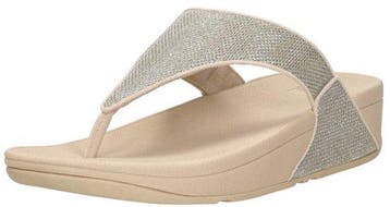 FitFlop Maat 39 Lulu Shimmerglitz Toe-Post Sandals Dames..., Verzenden, Nieuw