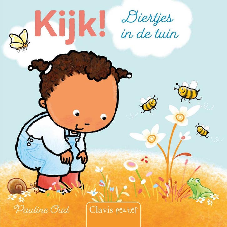 Clavis peuter - Kijk! Diertjes in de tuin (9789044851755), Antiek en Kunst, Antiek | Boeken en Manuscripten, Verzenden