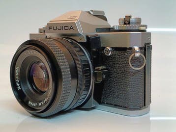 Fujica AX-5 Multi-Mode 35mm SLR Camera - X-Fujinon 55mm