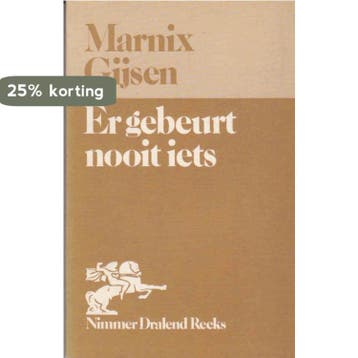 Er gebeurt nooit iets 9789023650348 Gysen, Verzenden, Gelezen, Gysen