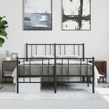 vidaXL Nachtkastjes met glazen deuren 2 st 35x37x50 cm, Verzenden
