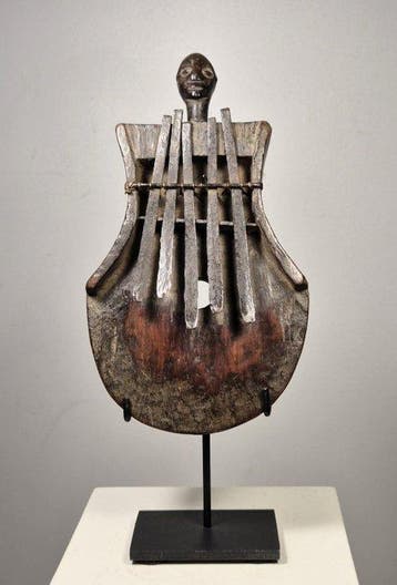 Sanza Tabwa - sculptuur - Kankobele - Tabwa, Democratische