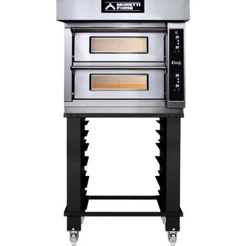 Pizzaoven | iDeck 65.105 | Elektrisch | 6+6x Ø30cm |, Verzenden