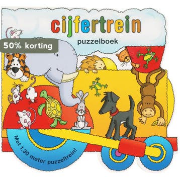 Cijfertrein -123... puzzelboek 9789036621076, Verzenden