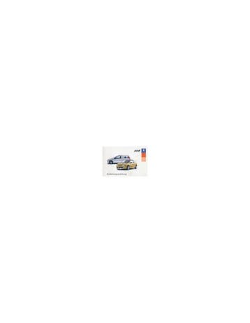 2003 PEUGEOT 206 INSTRUCTIEBOEKJE DUITS, Ophalen of Verzenden