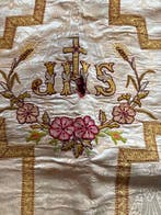 Oude romeinse chasuble - Borduurwerk - Orfroi - Goudgaren