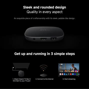 Mi TV Box S 3rd Gen - Mediaspeler met Google TV / Chromecast, Verzenden