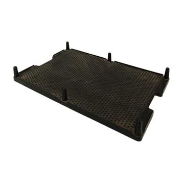 Stapelbare esd tray voor euronorm bakken 600x400 mm zwart, Ophalen of Verzenden
