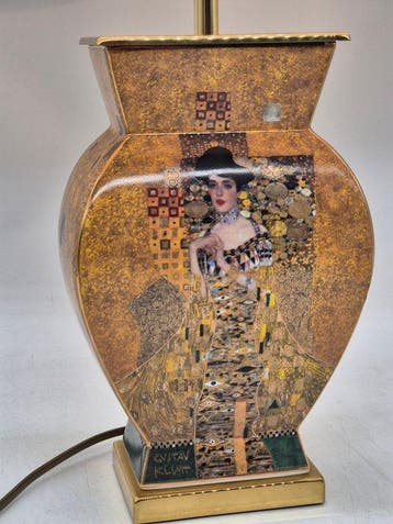 Goebel Artis Orbis – Tischlampe – Gustav Klimt „Adele