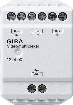 Gira Multiplexeur vidéo Communication de porte - 122400, Bricolage & Construction, Systèmes d'alarme, Envoi