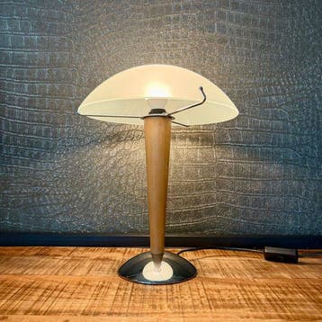 IKEA - Lampe de table - B9503 Kvintol - Verre, Bois,