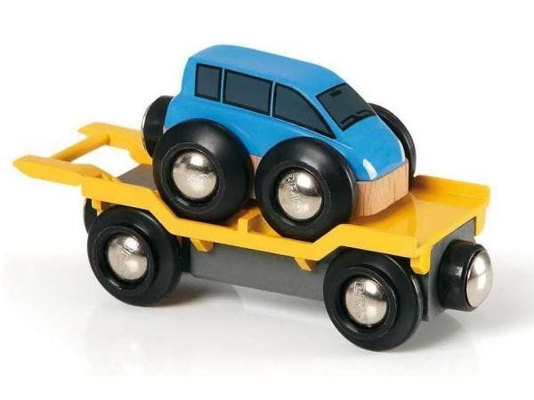 Veiling - BRIO 33577 Autotransporter met oprijplaat, Collections, Jouets