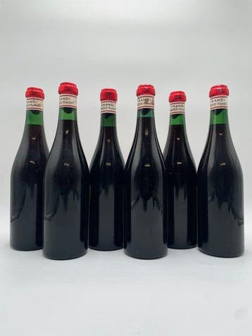 1958 Prandi - Barolo - 6 Flessen (0.72L), Nieuw