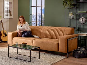 Zetel vanaf €399.-  | Bruine 2-Zits Salon, Nieuw