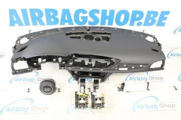 Airbag kit Tableau de bord noir grandes ceintures Audi A6 4G, Autos : Pièces & Accessoires, Utilisé, Audi