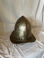 Staal, Spanish Morion Replica Helm - 26 cm (Zonder, Verzamelen