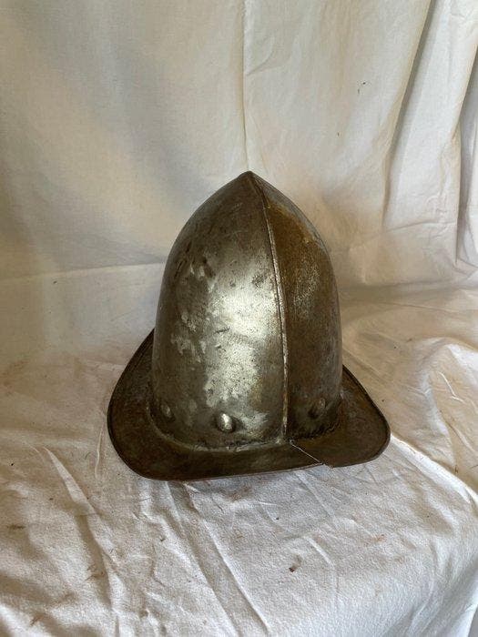 Staal, Spanish Morion Replica Helm - 26 cm (Zonder, Verzamelen, Mineralen en Fossielen