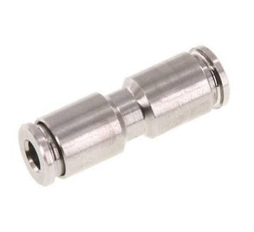 raccord enfichable de 4 mm Acier inoxydable FKM, Verzenden, Nieuw