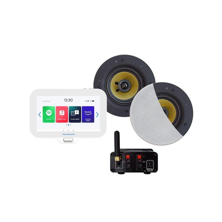Music Center Set Aquasound N-Joy Met Speakerset Van Rumba, Bricolage & Construction, Sanitaire, Enlèvement ou Envoi